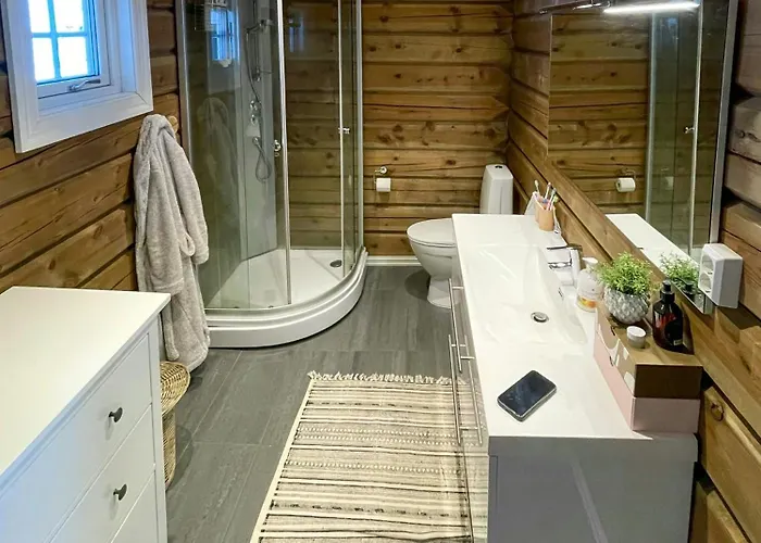 Timber With Outdoor Near Stranda * Brunstad